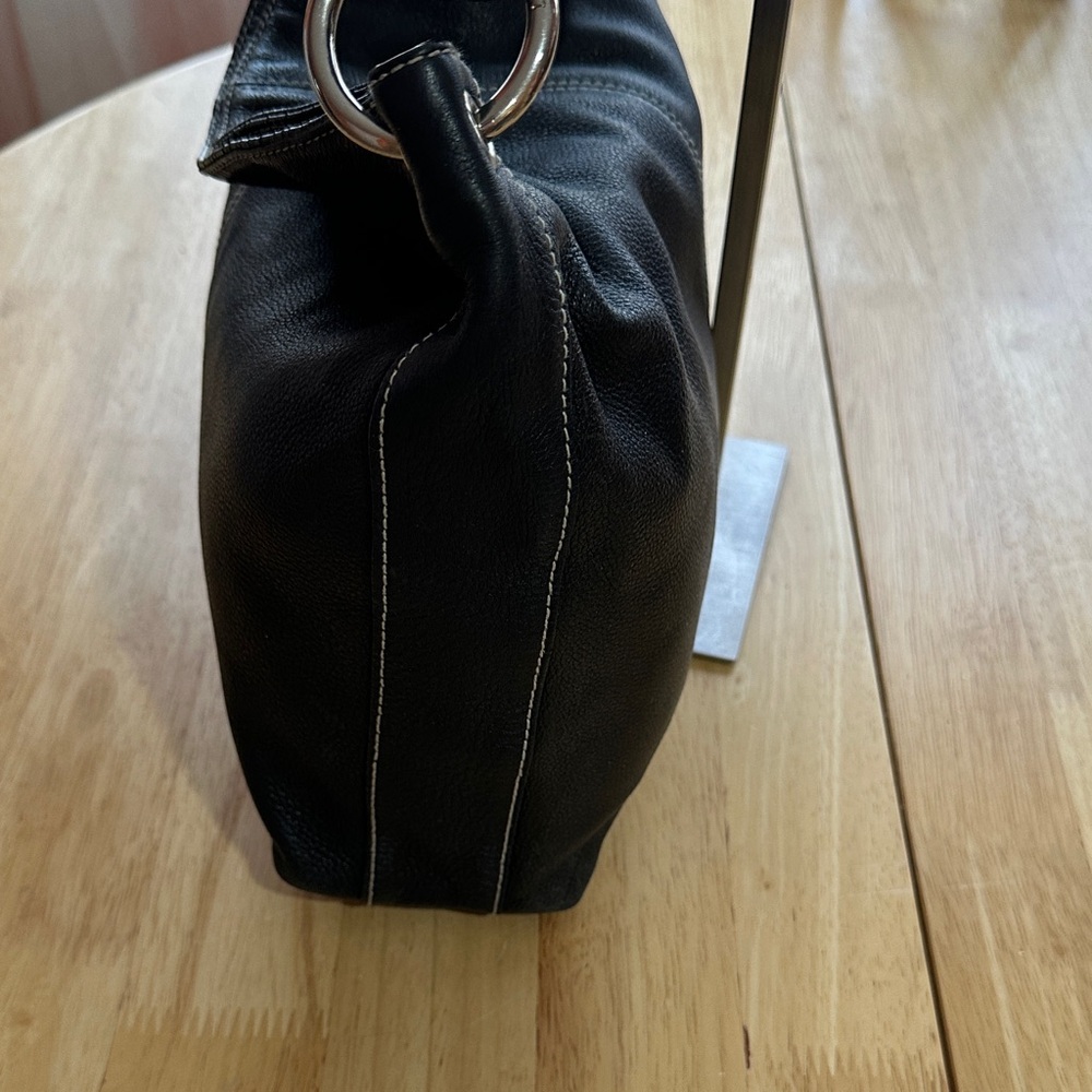 Ralph Lauren Black Leather Women's Bag - Picture 2 of 9